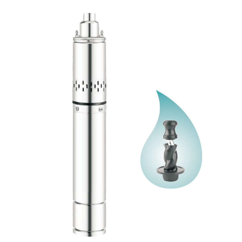 QGD Vertical Deep Well Screw Electric Pump with Stainless Steel