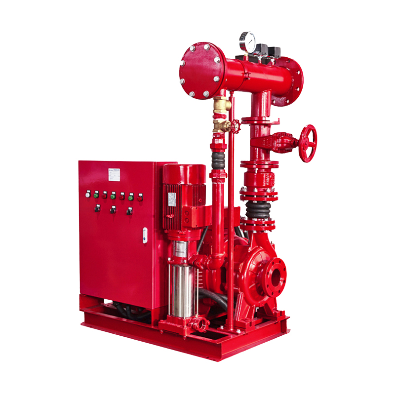 The fire pump set is a lifesaving equipment that pumps water from a hydrant