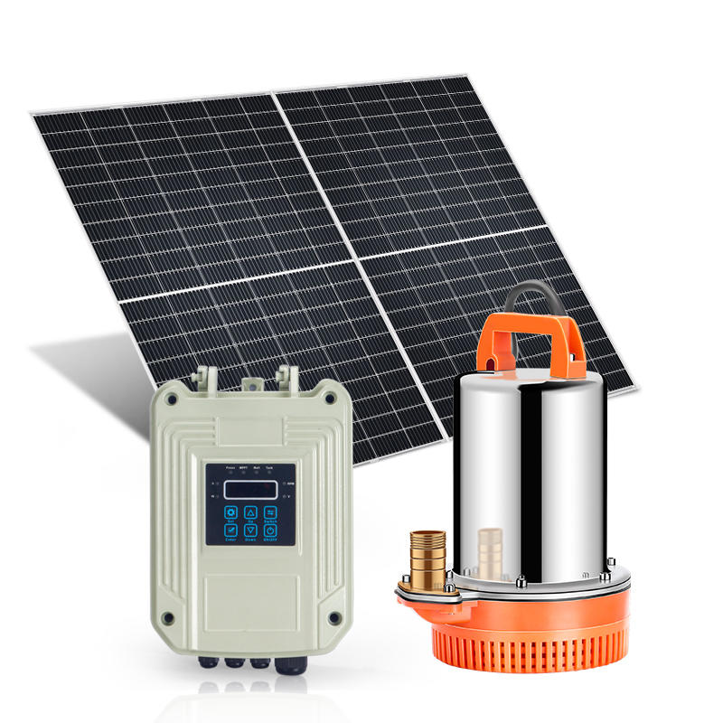 Solar Powered Submersible Water Pump For Garden