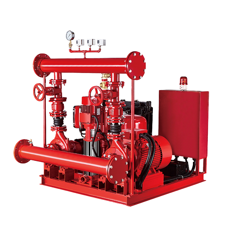 EDJ Fire Pump System Electric Diesel Jockey Pump with Controller Fire Fighting Pump Set