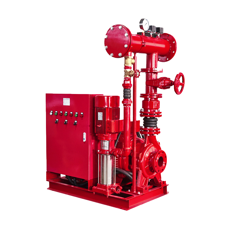 EJ Electric Jockey Fire Pump With Pressure Tank and Control Panel