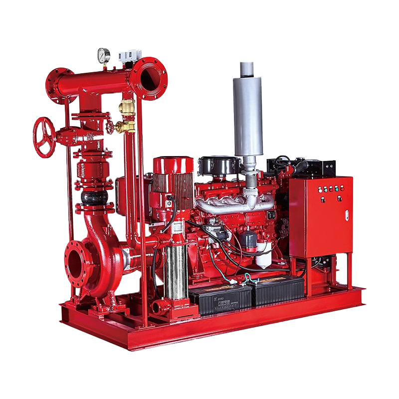 DJ Diesel Fire Pump Sets With Jockey Pump And Control Panel