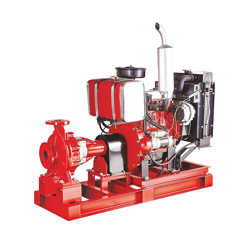 PSD Series diesel engine driven end suction fire pump