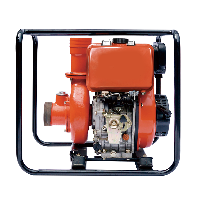 Agricultural irrigation 3 inch high pressure diesel iron water pump