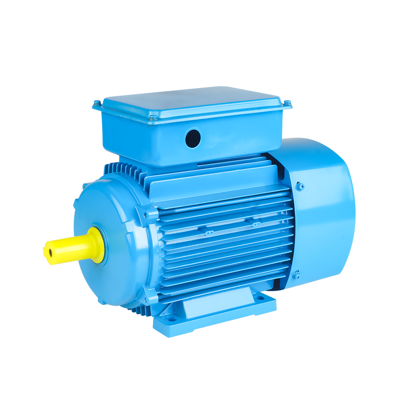 Square Shell Double-Valve Capacitors Single Phase Induction Motor with Steel Terminal Box