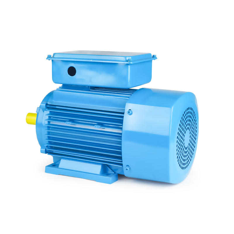 Square Shell Double-Valve Capacitors Single Phase Induction Motor with Steel Terminal Box