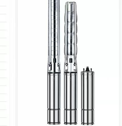 6SP  series submersible stainless steel deep well water pump with big flow -副本