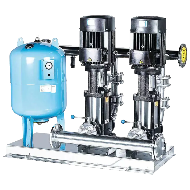 Stainless steel Water Supply System with  pressure tank