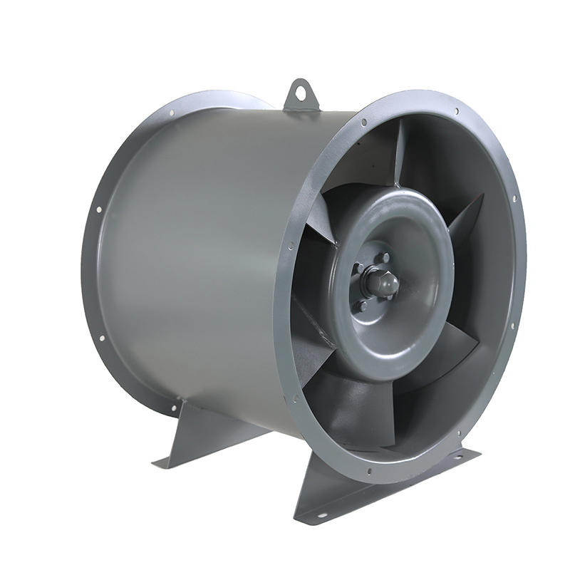 HTF Series Axial Flow Fire Exhaust Fan For Civil Building