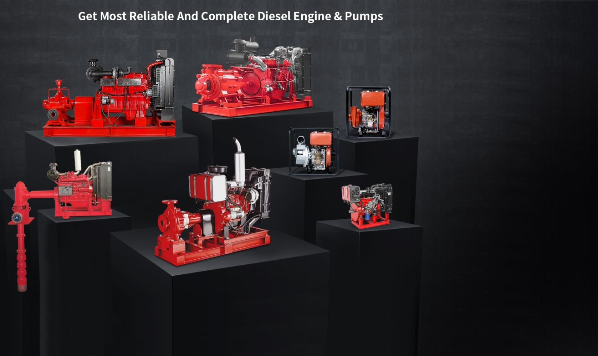 diesel engine pump set