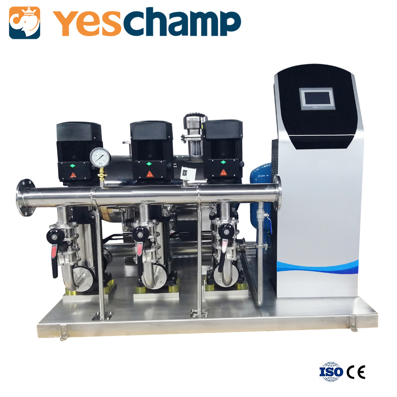Water Supply System with Pressure Tank and Multistage Pump High Efficiency Product