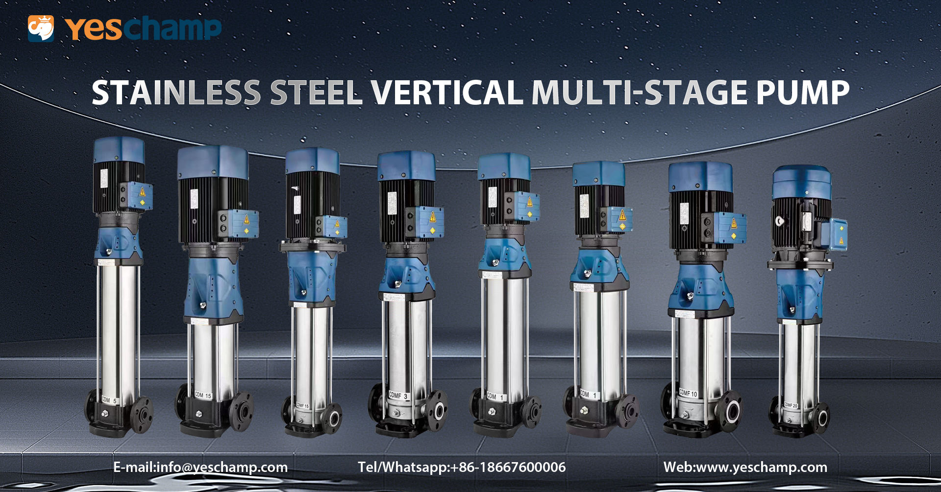 Stainless Steel Vertical Multistage Pumps: Engineered for Performance and Longevity