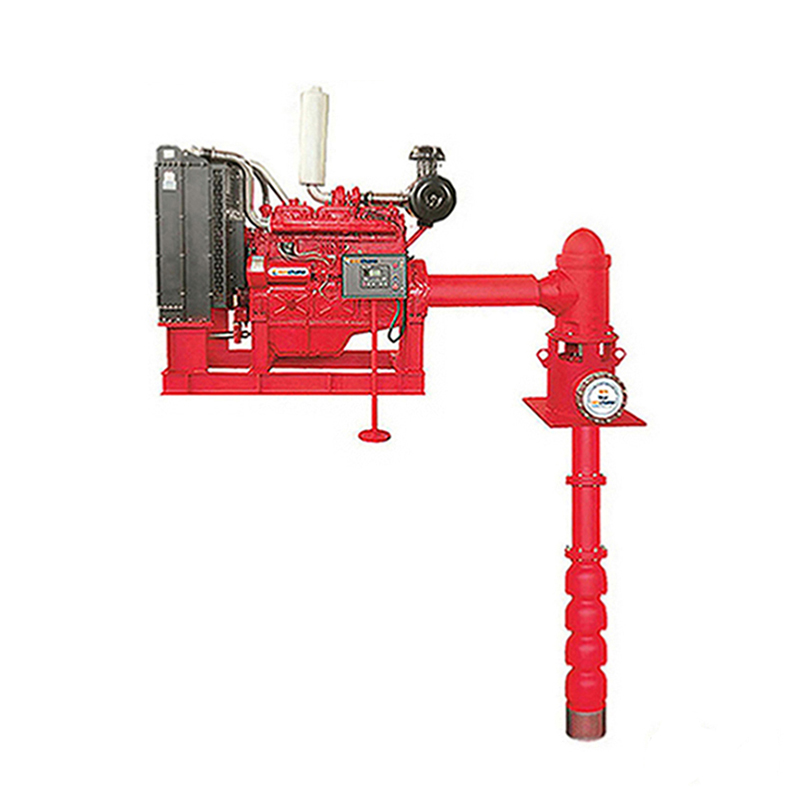 90hp Deep Well Vertical Long Shaft Turbine Diesel Engine Fire Pump